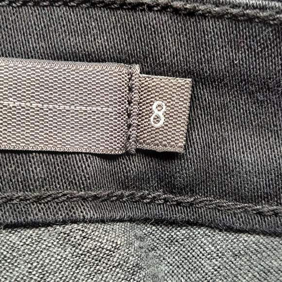 NWT Levi's Black Mid Rise Skinny Denim Jeans  Size 8M  29/32 - Picture 7 of 8